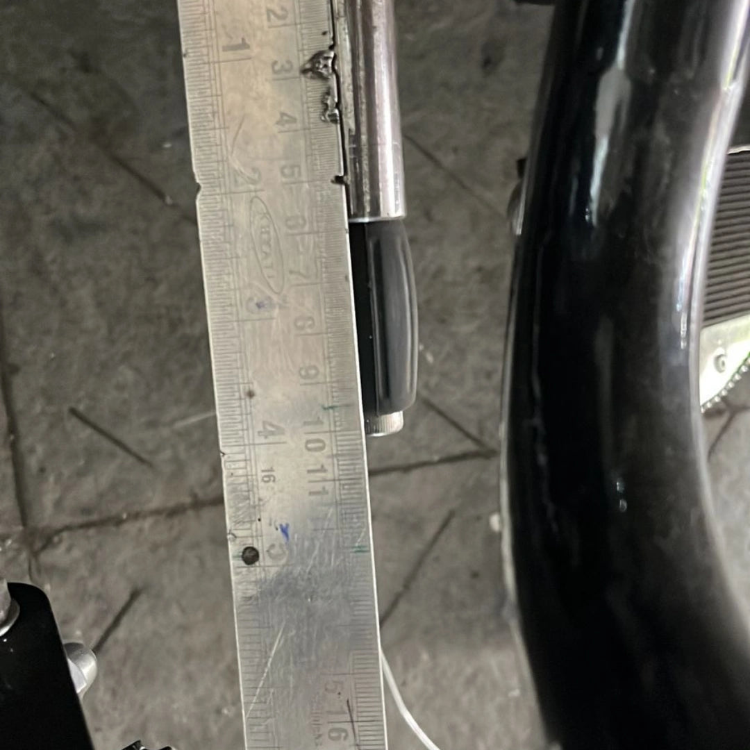 AeeDEA gear lever extender shown with a ruler for size reference