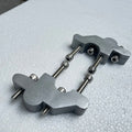 AeeDEA handlebar reacher components and mounting hardware for Super Meteor 650