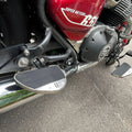 AeeDEA pillion footboard installed on Royal Enfield Super Meteor 650