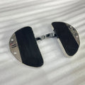 Pair of AeeDEA pillion footboards with black rubber grip surfaces