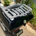 Close-up view of AeeDEA top rack mounted on the Touring Top Box