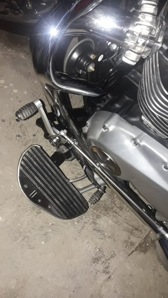 Rider Footboards(For Forward Foot Controls)- Chrome Edition