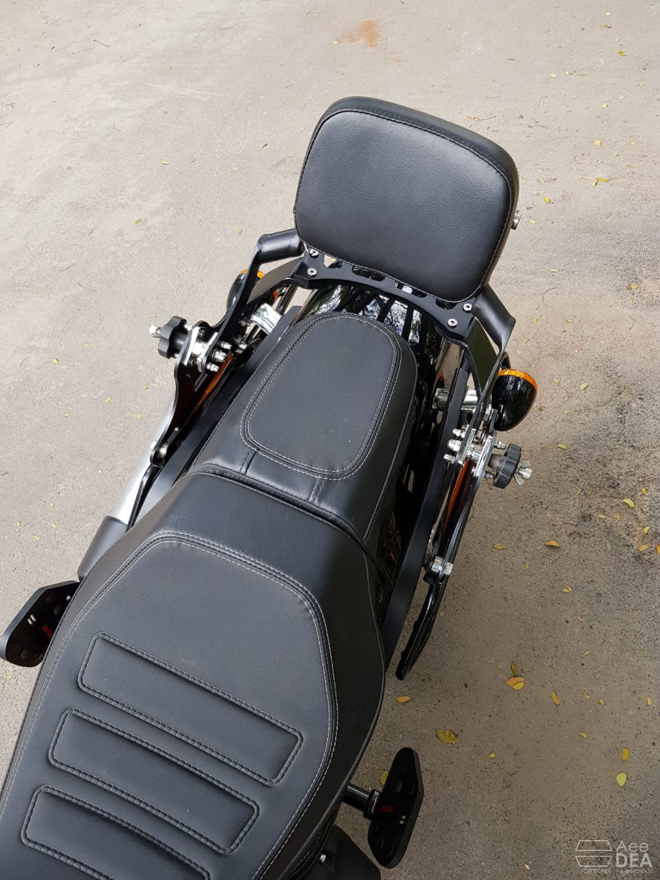 Fatbob 2018 – Rider Pillion Backrest