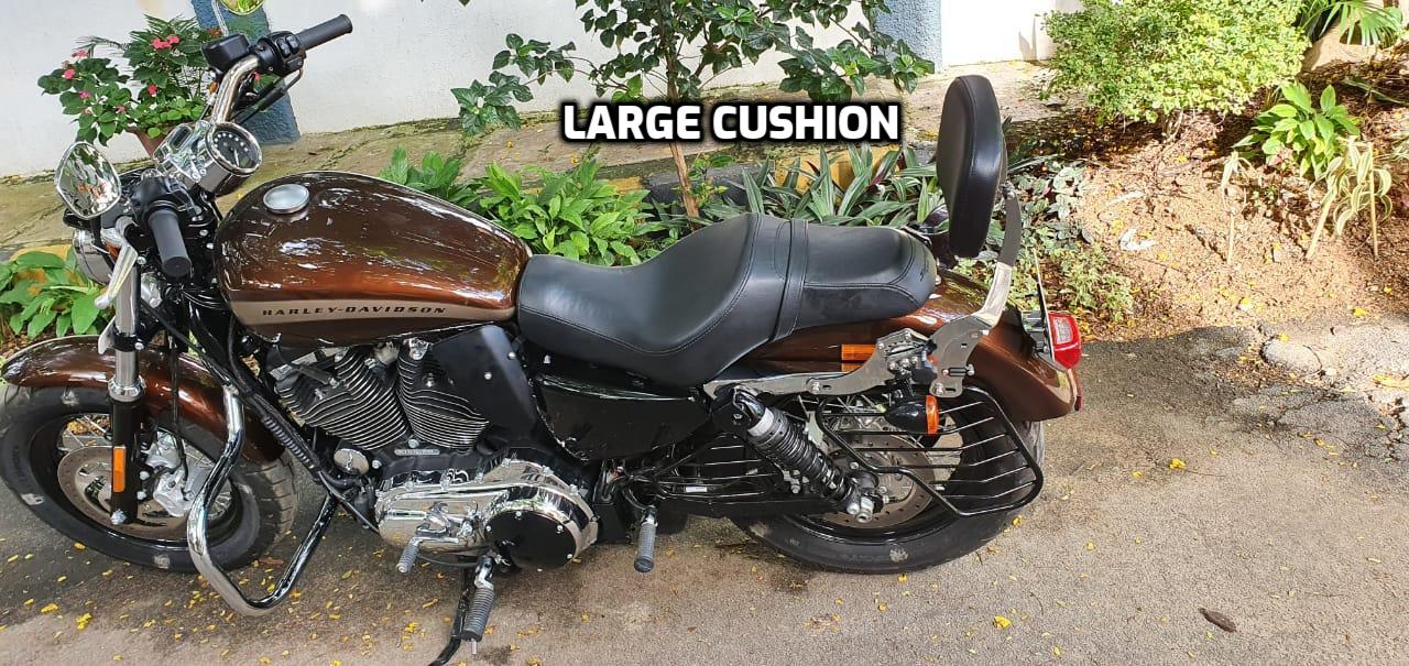 Custom 1200 – Rider Pillion Backrest