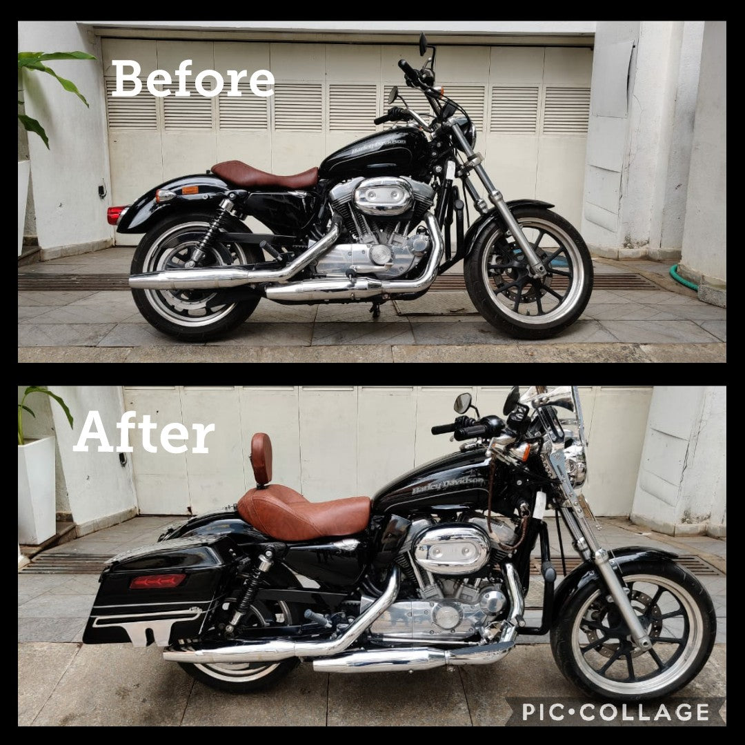 Custom 1200 – Side Panniers