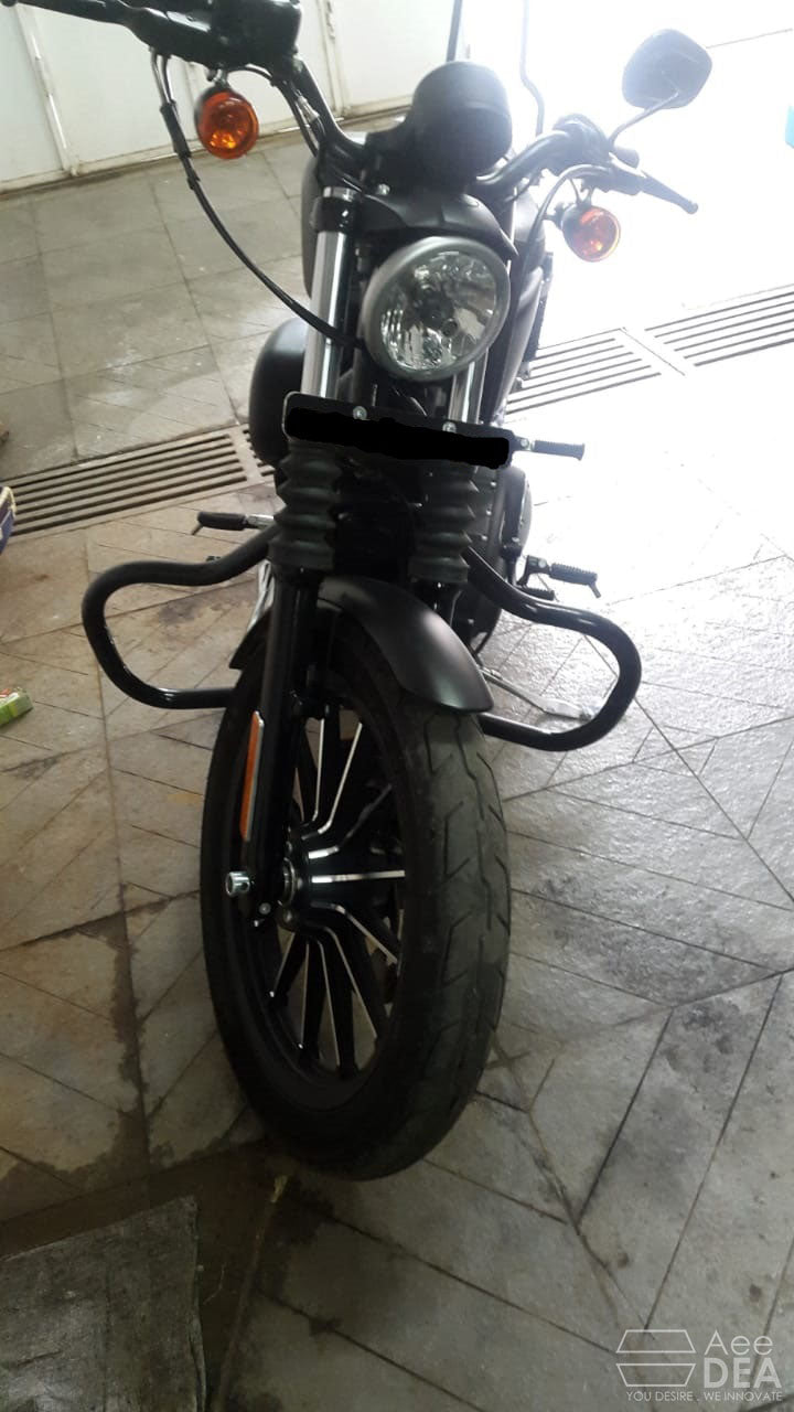 Iron 883 – Moustache Type Engine Guard/ Crash Guard