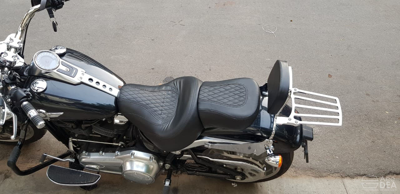 Fatboy pre 2018 – Pillion Backrest – Moulded Backrest Stout and Tall