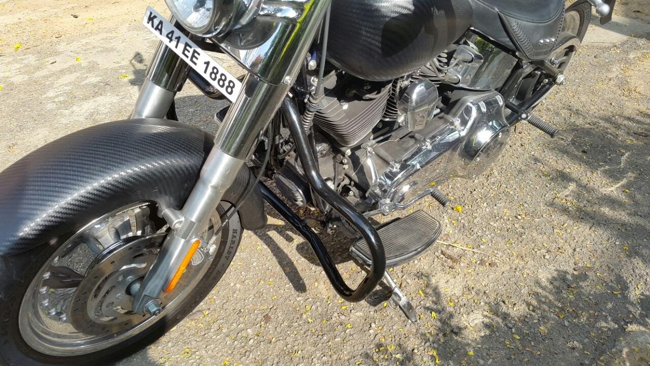 Fatboy Pre 2018 – Moustache Type Engine Guard/ Crash Guard