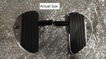 Mid Mount Rider Footboards- Chrome (with LED) Edition