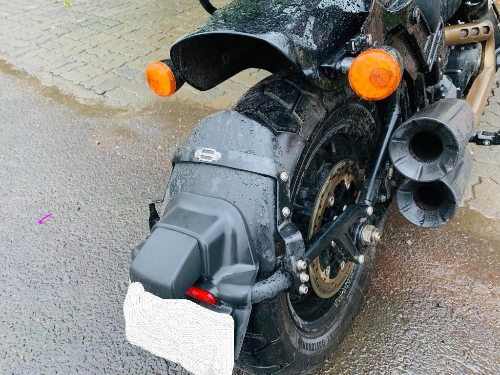 Rear Mudslinger- Fatbob 2018 and post