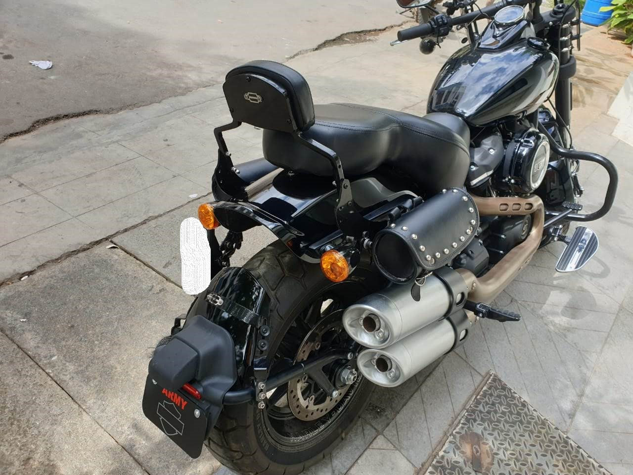 Rear Mudslinger- Fatbob 2018 and post