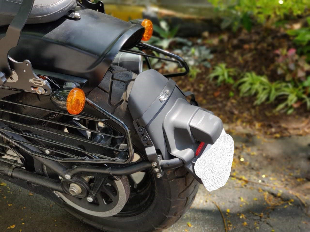 Rear Mudslinger- Fatbob 2018 and post