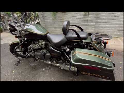 2-in-1 Backrest with Luggage Rack for Super Meteor 650