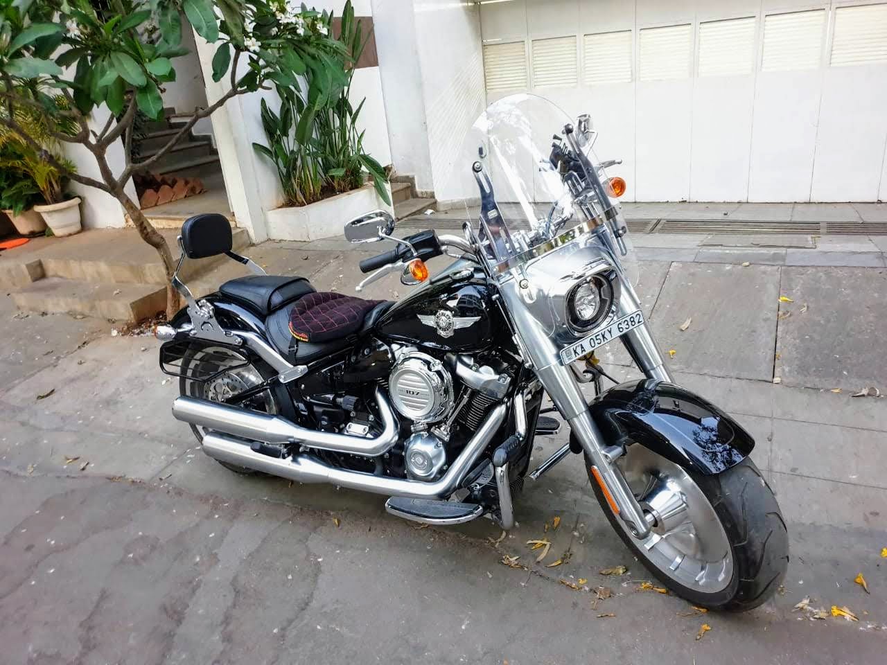 Fatboy 2018 & post – Rider Pillion Backrest