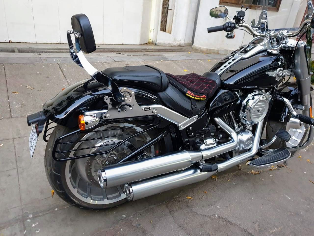 Fatboy 2018 & post – Rider Pillion Backrest