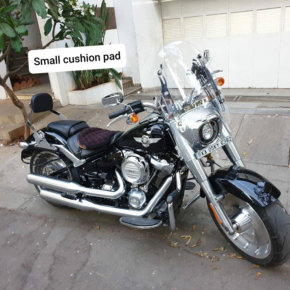 Fatboy 2018 & post – Rider Pillion Backrest