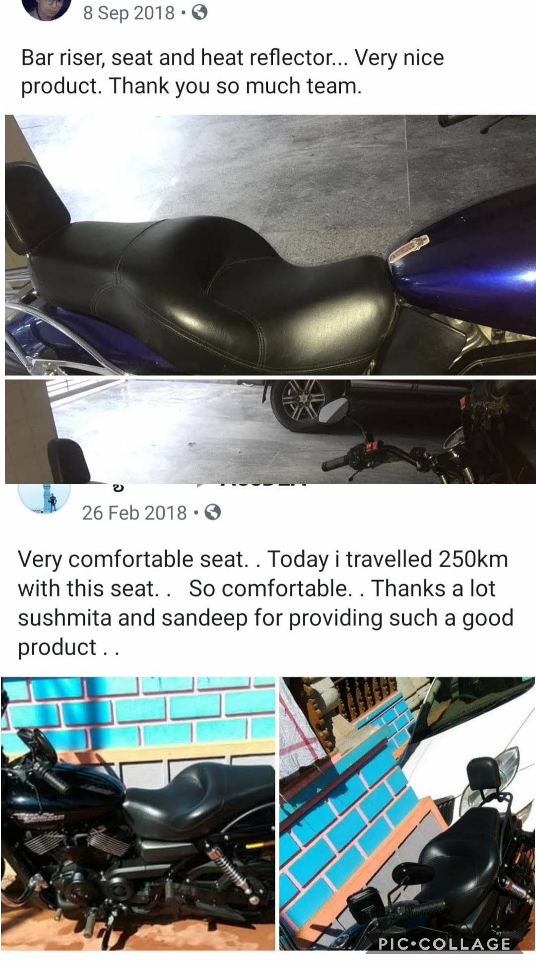 Roadster 1200 – Solo Seat Optional Rider Backrest