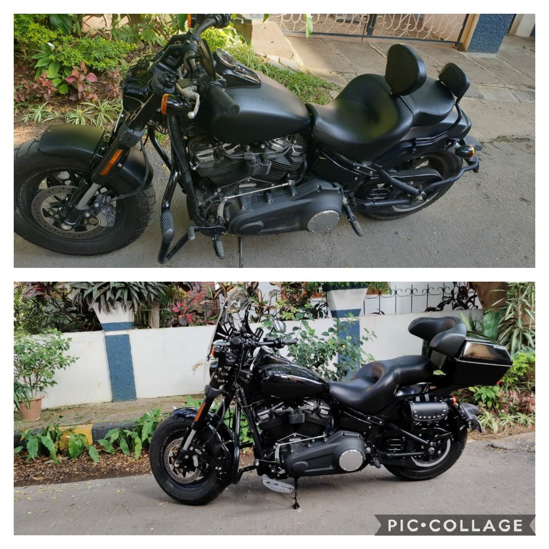 Fatbob 2018 – Full Seat Optional Rider Backrest