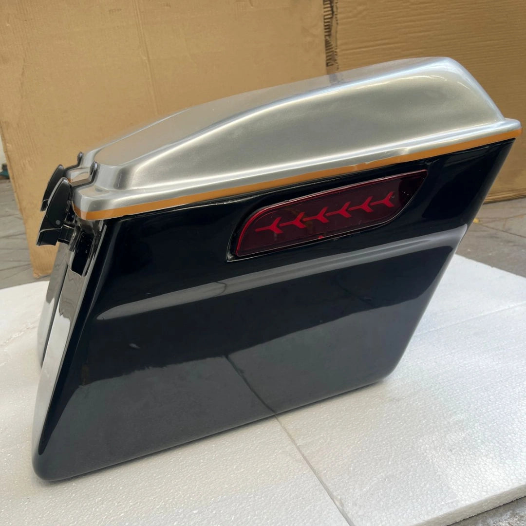 Adventure touring panniers for Royal Enfield Super Meteor 650