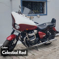 Right side view of AeeDEA Batwing Fairing for Super Meteor 650