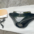 Chrome trim detail on AeeDEA Batwing Fairing