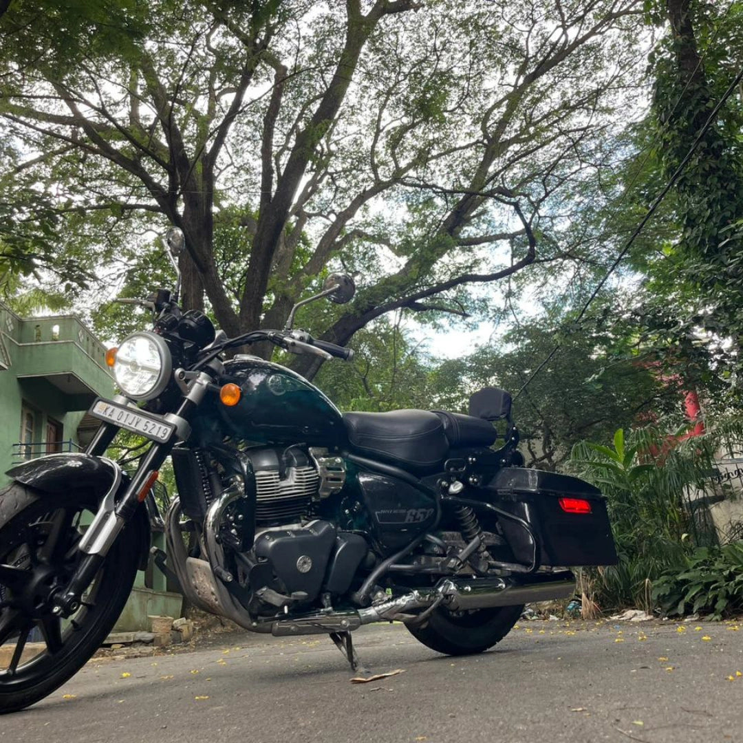 Sound adjustment key for AeeDEA Variable Sound Exhaust on Royal Enfield Super Meteor 650