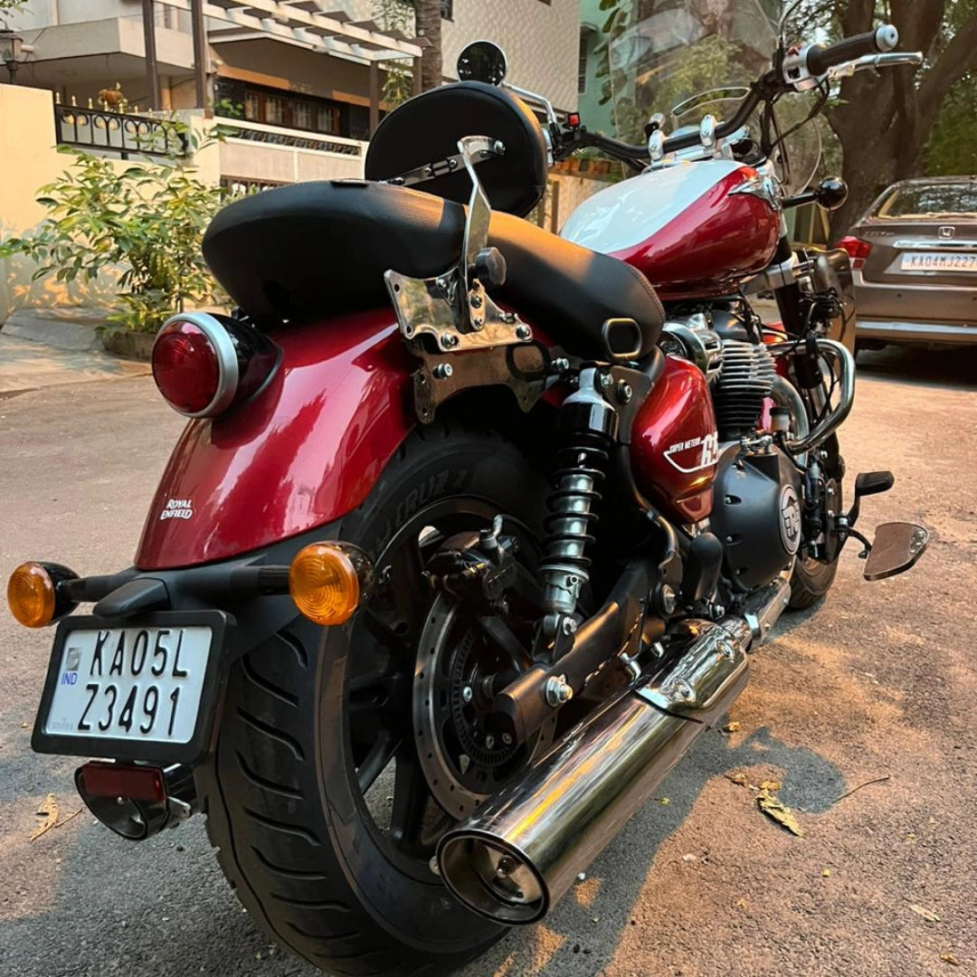 Detailed view of AeeDEA stainless steel Variable Sound Exhaust craftsmanship