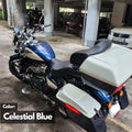 Stainless steel mounting system for Royal Enfield Super Meteor 650 Side Panniers