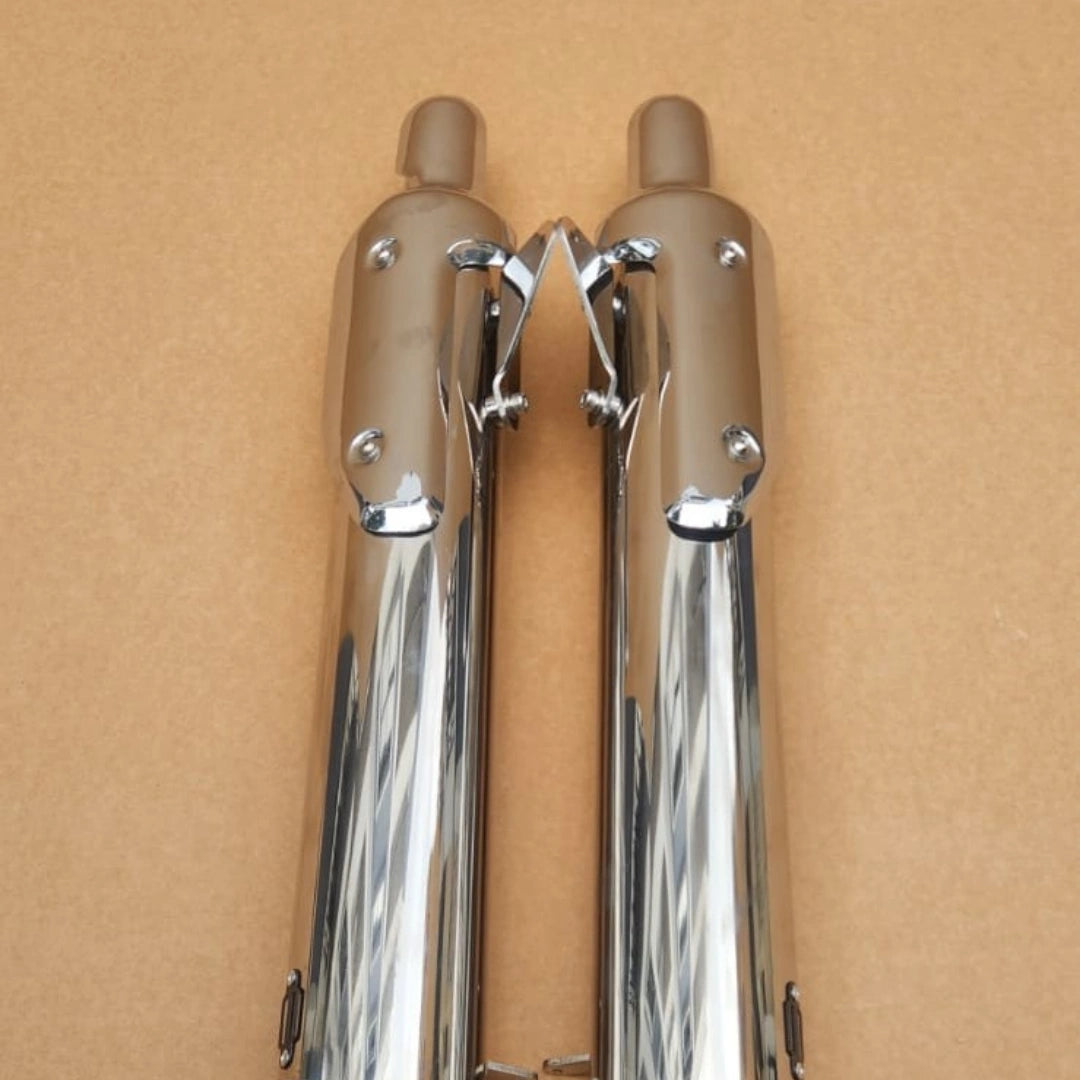 Premium stainless steel AeeDEA Variable Sound Exhaust for Royal Enfield Super Meteor 650
