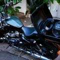 Heavy-duty mounting rack included with AeeDEA Touring Top Box