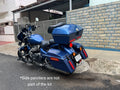 AeeDEA Touring Top Box with ergonomic backrest and armrests for enhanced pillion comfort