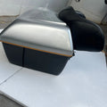 Lockable AeeDEA Touring Top Box with secure key system for Royal Enfield Super Meteor 650