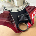 Batwing Fairing providing wind and weather protection for Super Meteor 650