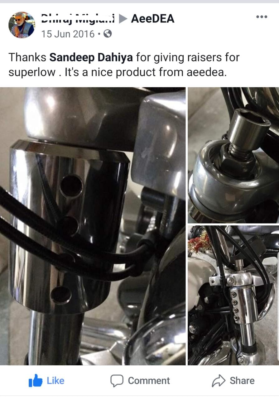 Variable Height Bike Raiser- Custom 1200