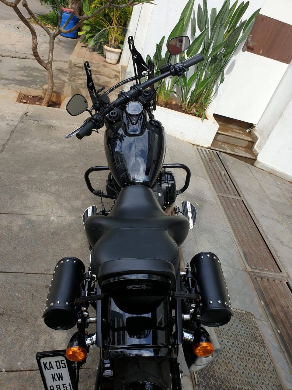 Fatbob 2018 – Fully Adjustable Windshield – Split Tall Type