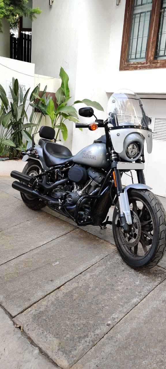 Low Rider – Fully Adjustable Windshield – Split Tall Type